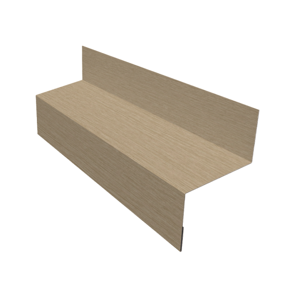 Отлив межэтажный 45 0,45 Print Elite Milky Wood TwinColor (2м)