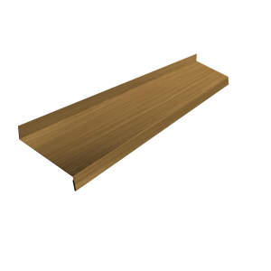 Отлив простой 150 0,45 Print Elite Honey Wood TwinColor (2м)