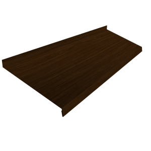 Отлив простой 200 0,45 Print Elite Choco Wood TwinColor (3м)