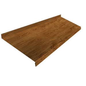 Отлив простой 200 0,45 Print Elite Golden Wood TwinColor (2м)