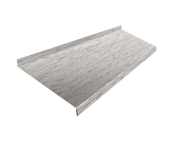 Отлив простой 200 0,45 Print Elite Snow Wood TwinColor (3м)