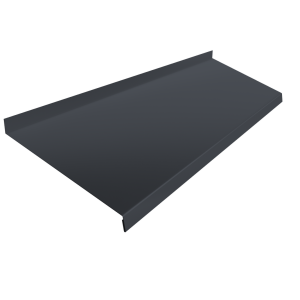 Отлив простой 200 0,5 Satin Matt RAL 7024 мокрый асфальт (3м)