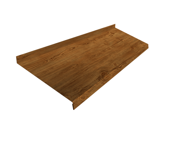 Отлив простой 250 0,45 Print Elite Golden Wood TwinColor (3м)