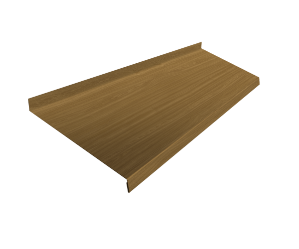 Отлив простой 250 0,45 Print Elite Honey Wood TwinColor (3м)