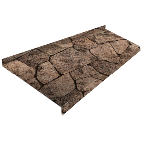 Отлив простой 250 0,45 Print Elite King Stone TwinColor (2м)