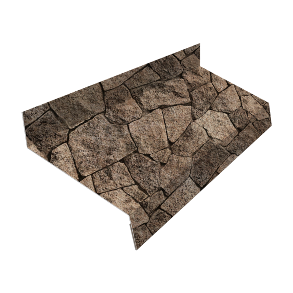 Отлив простой 50 0,45 Print Elite King Stone TwinColor (3м)