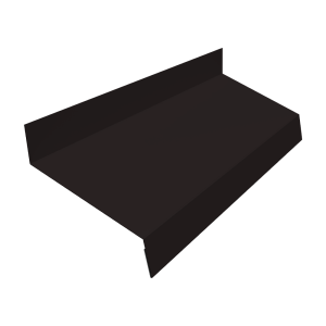 Отлив простой 70 0,45 Drap RAL 9005 черный (3м)