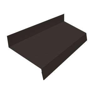 Отлив простой 70 0,5 Rooftop Бархат RR 32 темно-коричневый (3м)