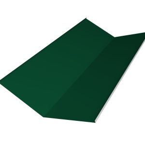 Планка ендовы нижней 300х300 0,5 Satin Matt TX RAL 6005 зеленый мох (3м)