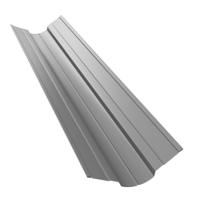 Планка ендовы верхней фигурной 70x70 0,5 Satin с пленкой RAL 7004 сигнальный серый (2м)