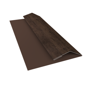 Планка финишная Блок-Хаус new Grand Line 0,45 Print Elite Antique Wood TwinColor (2м)