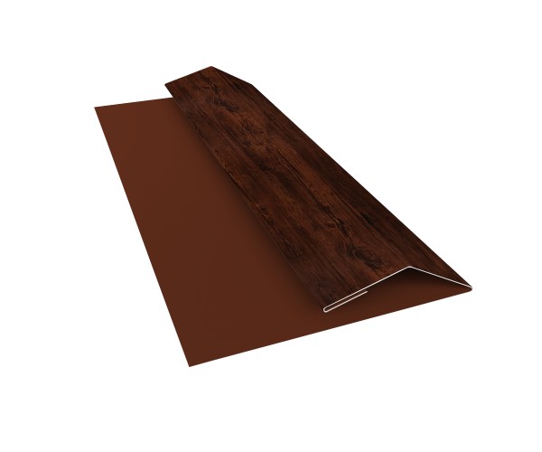 Планка финишная Блок-Хаус new Grand Line 0,45 Print Elite Cherry Wood TwinColor (2м)
