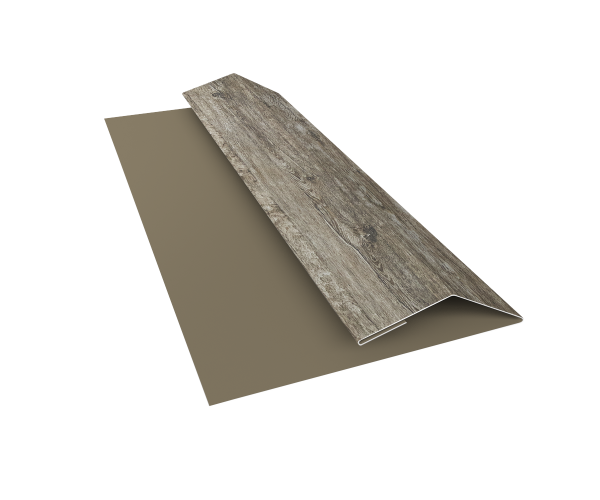 Планка финишная Блок-Хаус new Grand Line 0,45 Print Elite Nordic Wood TwinColor (3м)