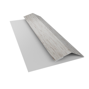 Планка финишная Блок-Хаус new Grand Line 0,45 Print Elite Snow Wood TwinColor (2м)