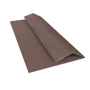 Планка финишная Блок-Хаус new Grand Line 0,45 Print Elite White Wood TwinColor (3м)
