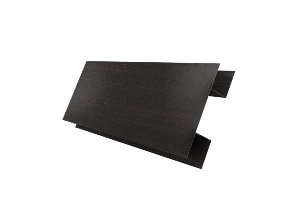 Планка H-образная Блок-Хаус new Grand Line 0,45 Print Elite Coffee Wood TwinColor (2м)