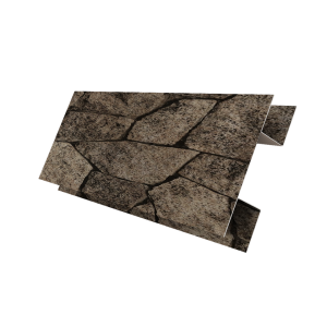 Планка H-образная Блок-Хаус new Grand Line 0,45 Print Elite King Stone TwinColor (2м)