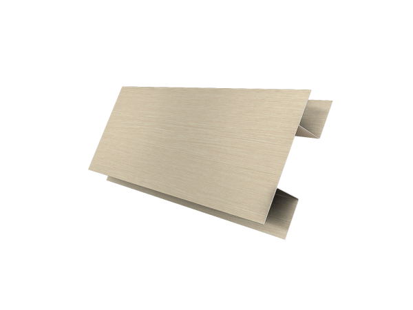 Планка H-образная Блок-Хаус new Grand Line 0,45 Print Elite Milky Wood TwinColor (3м)