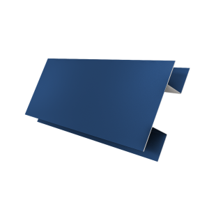 Планка H-образная Блок-Хаус new Grand Line 0,5 Satin с пленкой RAL 5005 сигнальный синий (3м)