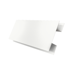 Планка H-образная Блок-Хаус new Grand Line 0,5 Satin с пленкой RAL 9003 сигнальный белый (2м)