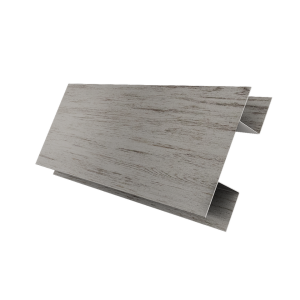 Планка H-образная стыковочная сложная 0,45 Print Elite Snow Wood TwinColor (2м)