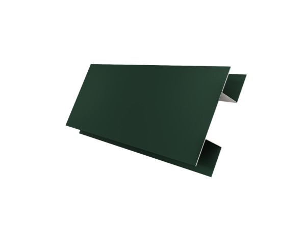 Планка H-образная стыковочная сложная 0,5 Satin Matt RAL 6005 зеленый мох (2м)