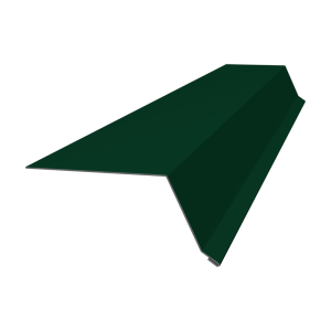 Планка капельник 100х55 0,4 PE с пленкой RAL 6005 зеленый мох (3м)