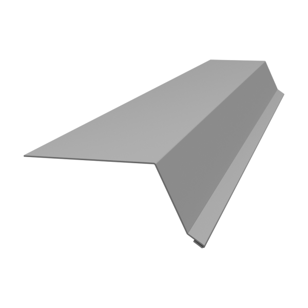 Планка капельник 100х55 0,4 PE с пленкой RAL 9003 сигнальный белый (3м)