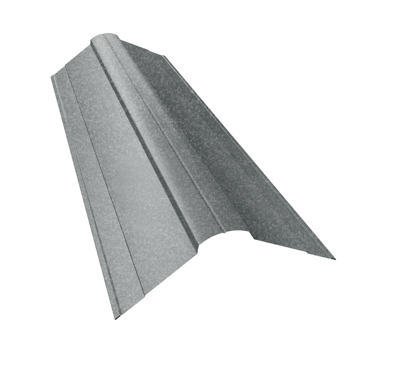 Планка конька фигурного 100x100 0,45 Zn (3м)