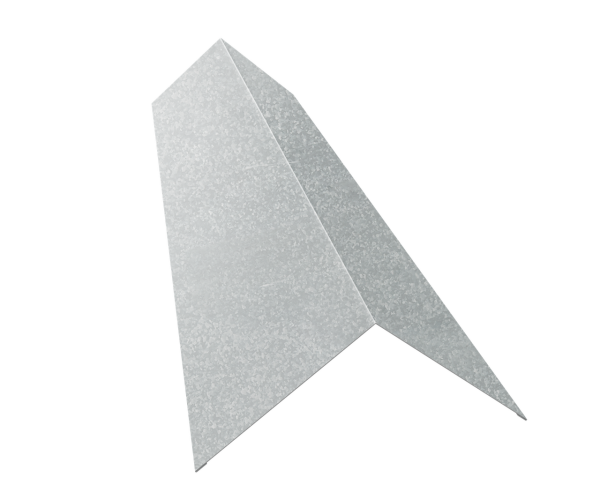Планка конька плоского 145х145 0,4 Zn (2м)