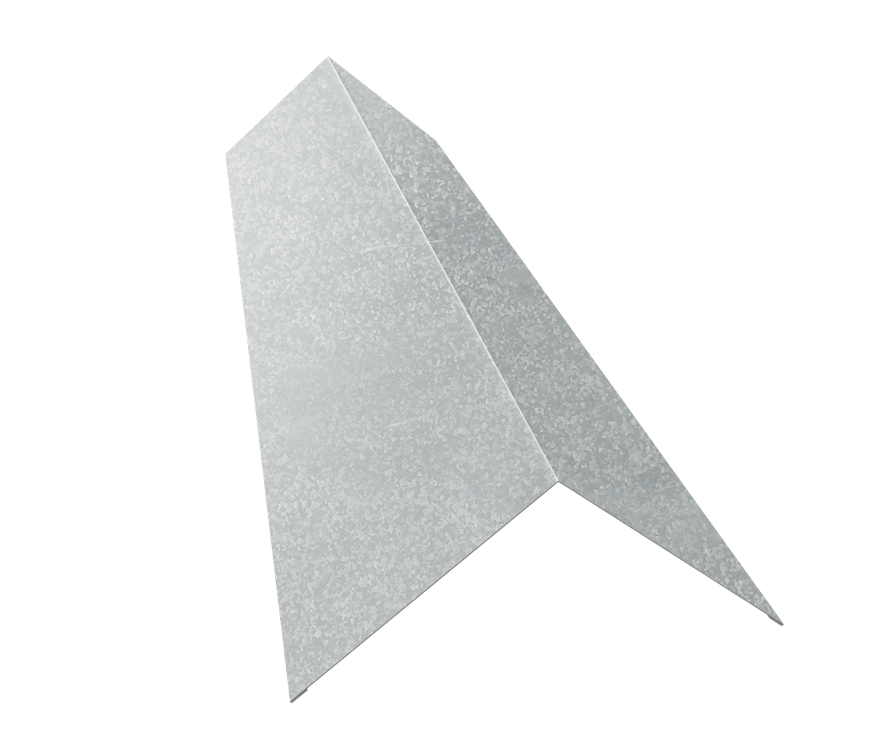 Планка конька плоского 145х145 0,7 Zn (3м)