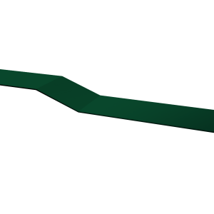 Планка крепежная фальц 0,45 Drap TX RAL 6005 зеленый мох (2м)