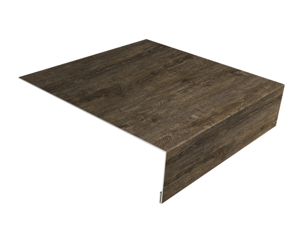 Планка лобовая/околооконная простая 190х50 0,45 Print Elite Nordic Wood TwinColor (3м)