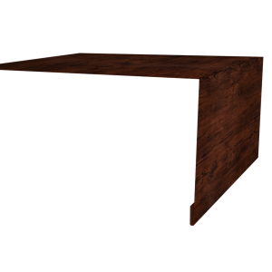 Планка околооконная простая 250х50 0,45 Print Elite Cherry Wood TwinColor (2м)
