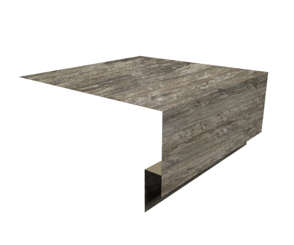 Планка околооконная сложная Экобрус Grand Line 200х75х25 0,45 Print Elite Nordic Wood TwinColor (2м)