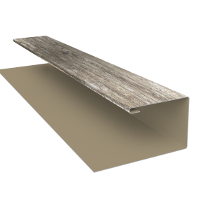 Планка П-образная Экобрус Grand Line 0,45 Print Elite Nordic Wood TwinColor (3м)