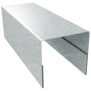 Планка П-образная заборная 20 0,4 Zn (2,5м)