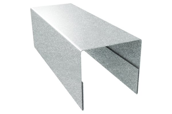 Планка П-образная заборная 20 0,4 Zn (2,5м)