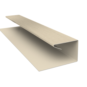 Планка П-образная завершающая сложная (КД) 0,45 Print Elite Milky Wood TwinColor (2м)