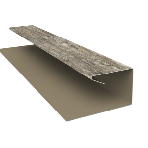 Планка П-образная завершающая сложная (КД) 0,45 Print Elite Nordic Wood TwinColor (2м)