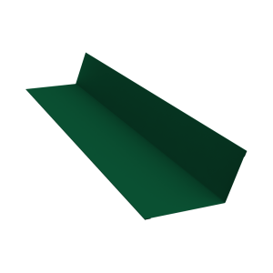 Планка примыкания 90х140 0,45 Drap RAL 6005 зеленый мох (3м)