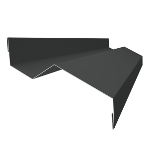 Планка примыкания внакладку 25х17х35х17 0,5 Satin Matt RAL 7016 антрацитово-серый (2м)