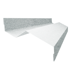 Планка примыкания внакладку 25х17х35х17 0,7 Zn (2м)