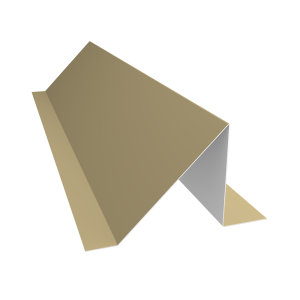 Планка снегозадержания малая 0,45 PE с пленкой RAL 1014 слоновая кость (3м)