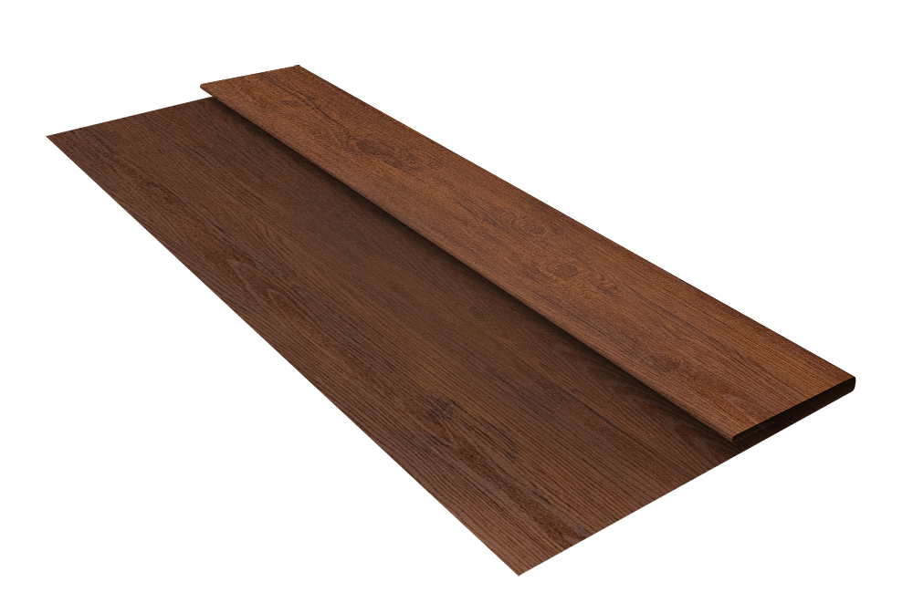 Планка стартовая Блок-Хаус new Grand Line 0,45 Print-Double Elite Golden Wood (3м)