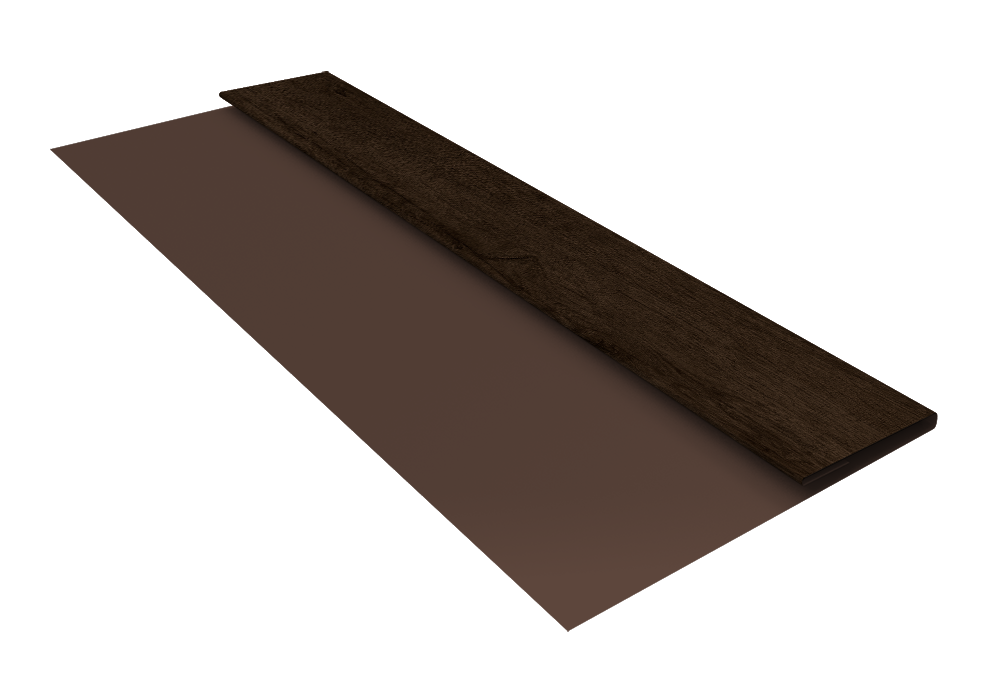 Планка стартовая Блок-Хаус new Grand Line 0,45 Print Elite Antique Wood TwinColor (3м)