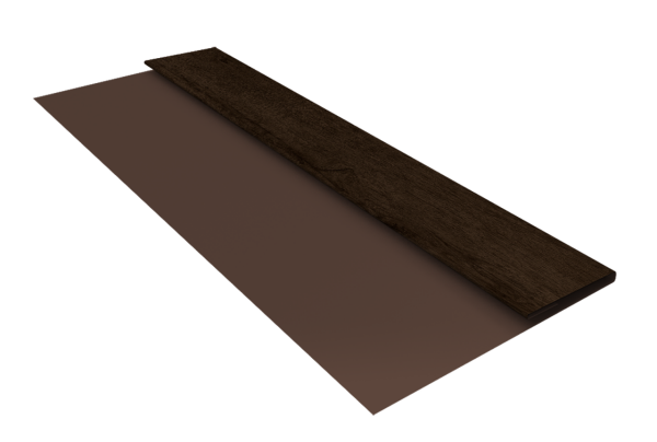 Планка стартовая Блок-Хаус new Grand Line 0,45 Print Premium Antique Wood TwinColor (3м)