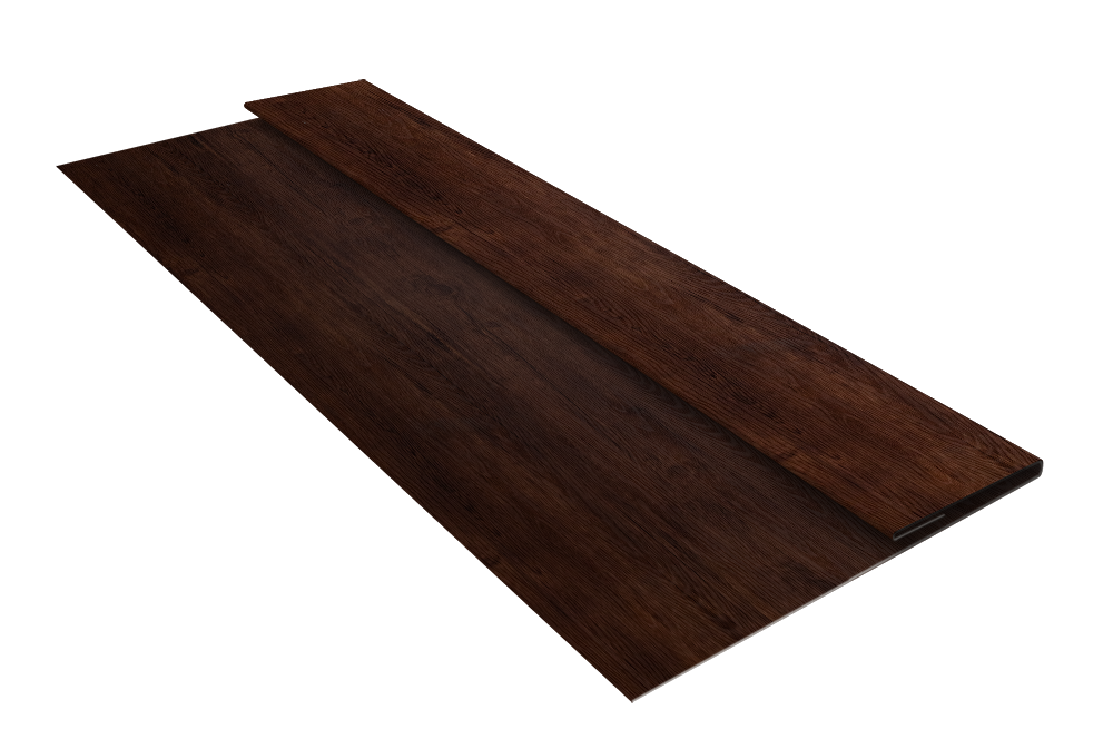 Планка стартовая Блок-Хаус new Grand Line 0,45 Print Premium Cherry Wood Fresh TwinColor (3м)