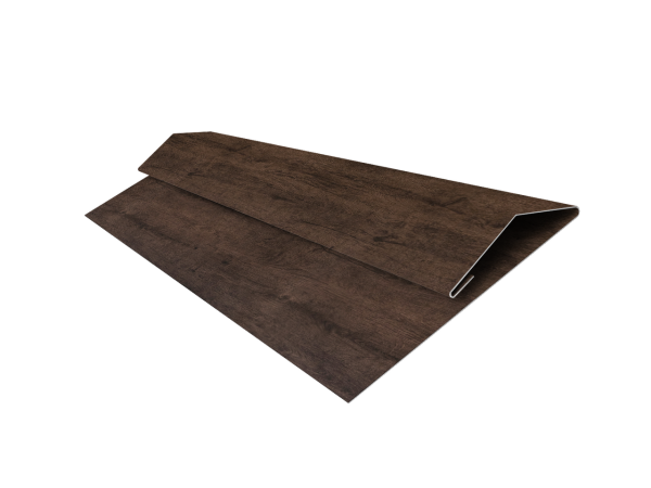Планка стартово-финишная Экобрус Grand Line 0,45 Print-Double Elite Antique Wood (3м)