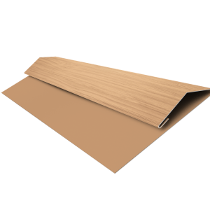 Планка стартово-финишная Экобрус Grand Line 0,45 Print Elite Honey Wood TwinColor (2м)
